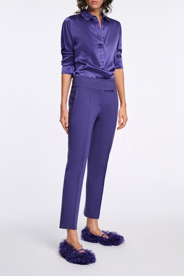 Dorothee Schumacher Zigarettenhose aus Punto Milano iris