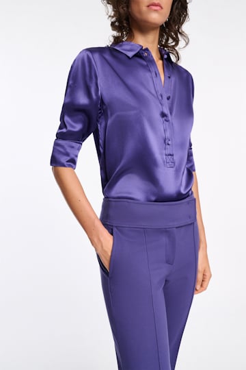 Dorothee Schumacher Zigarettenhose aus Punto Milano iris