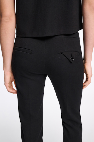 Dorothee Schumacher Cigarette pants in Punto Milano pure black