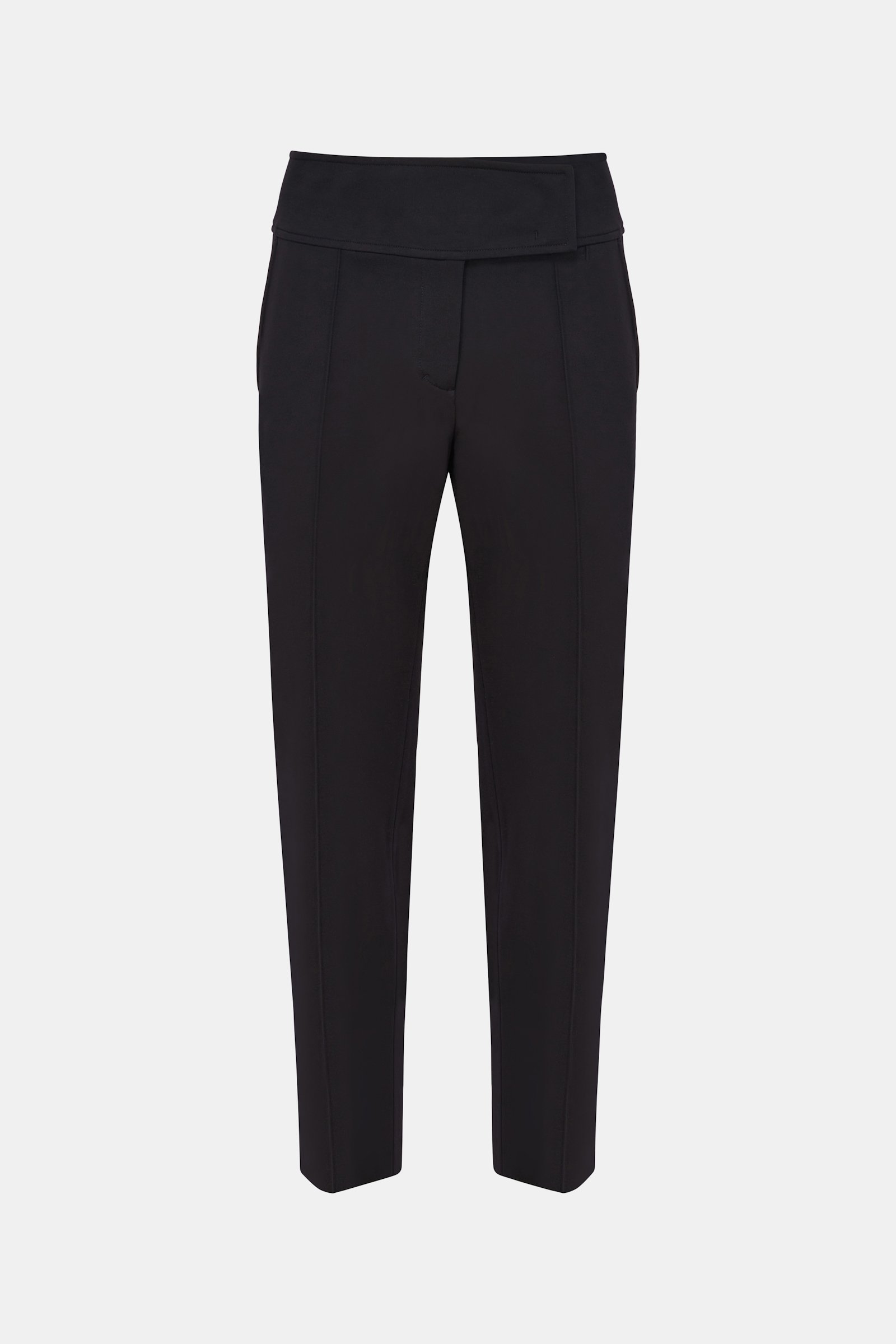 Dorothee Schumacher Zigarettenhose aus Punto Milano pure black