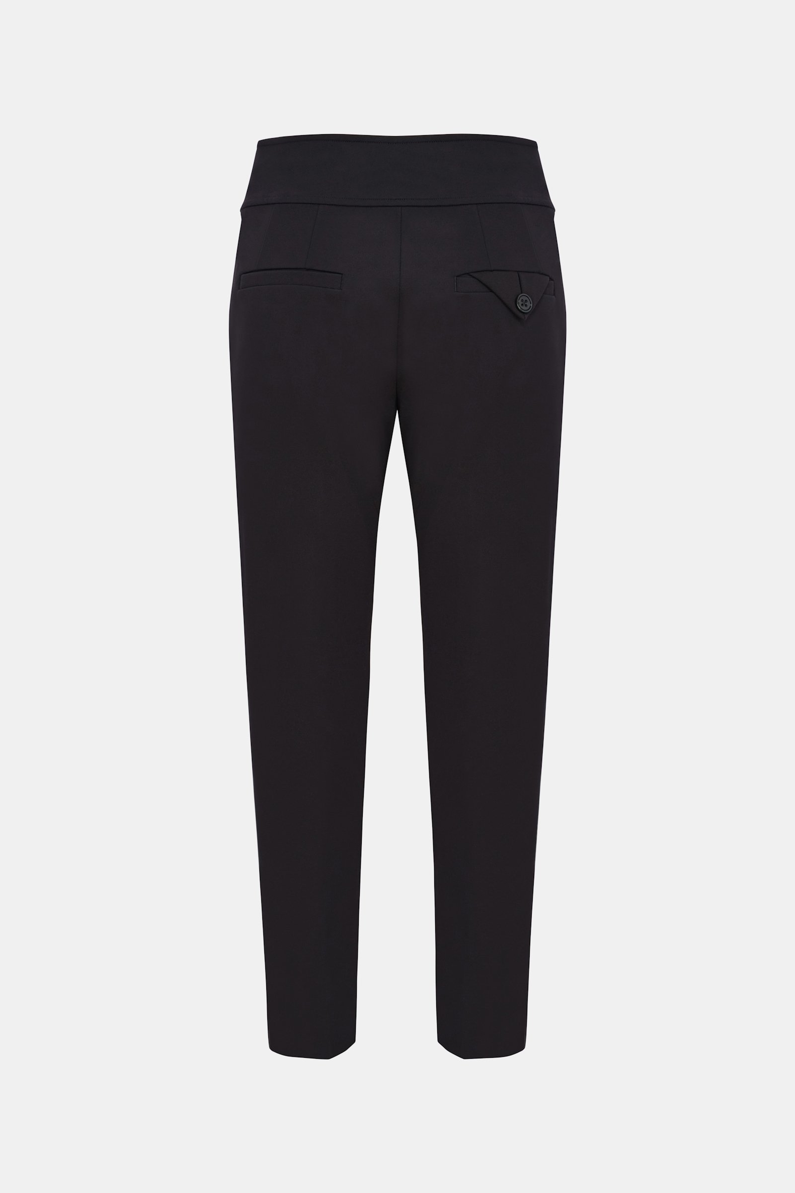 Dorothee Schumacher Zigarettenhose aus Punto Milano pure black