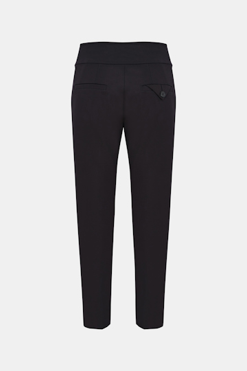 Dorothee Schumacher Cigarette pants in Punto Milano pure black