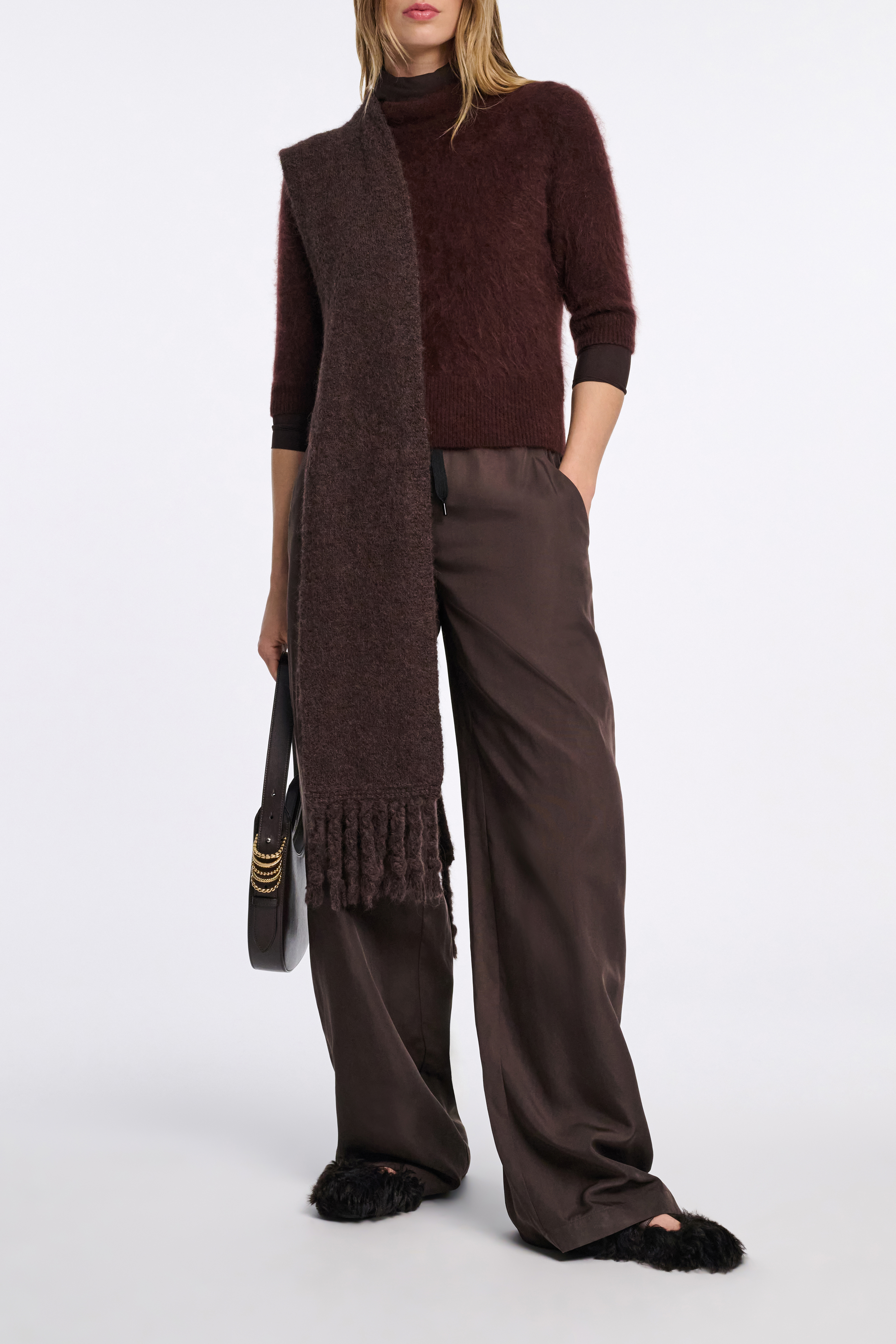 【Dorothee Schumacher】ウールブレンド taperedパンツ PURE LOVE pants | Dorothee Schumacher