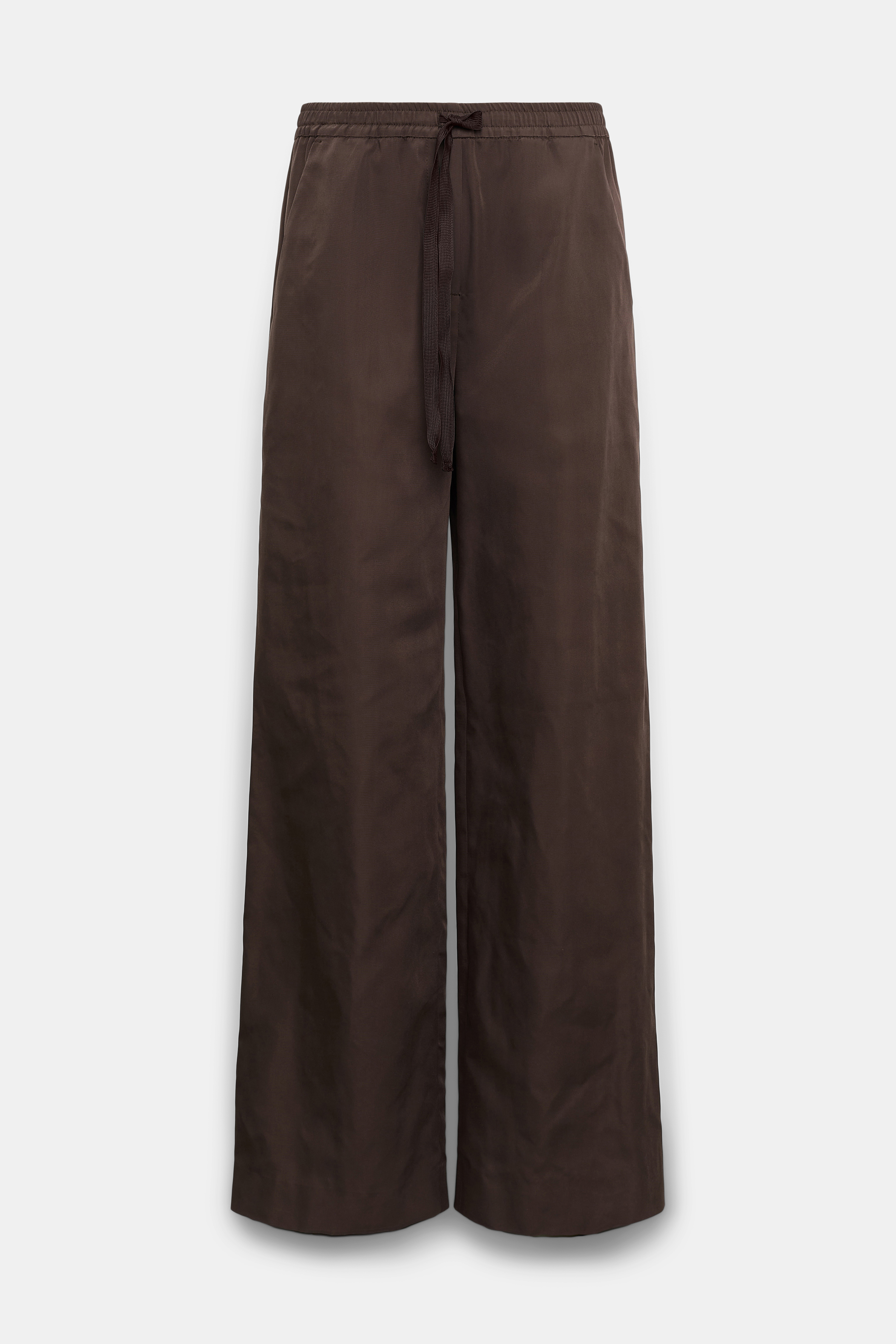 Dorothee Schumacher Nylon pants dark chocolate