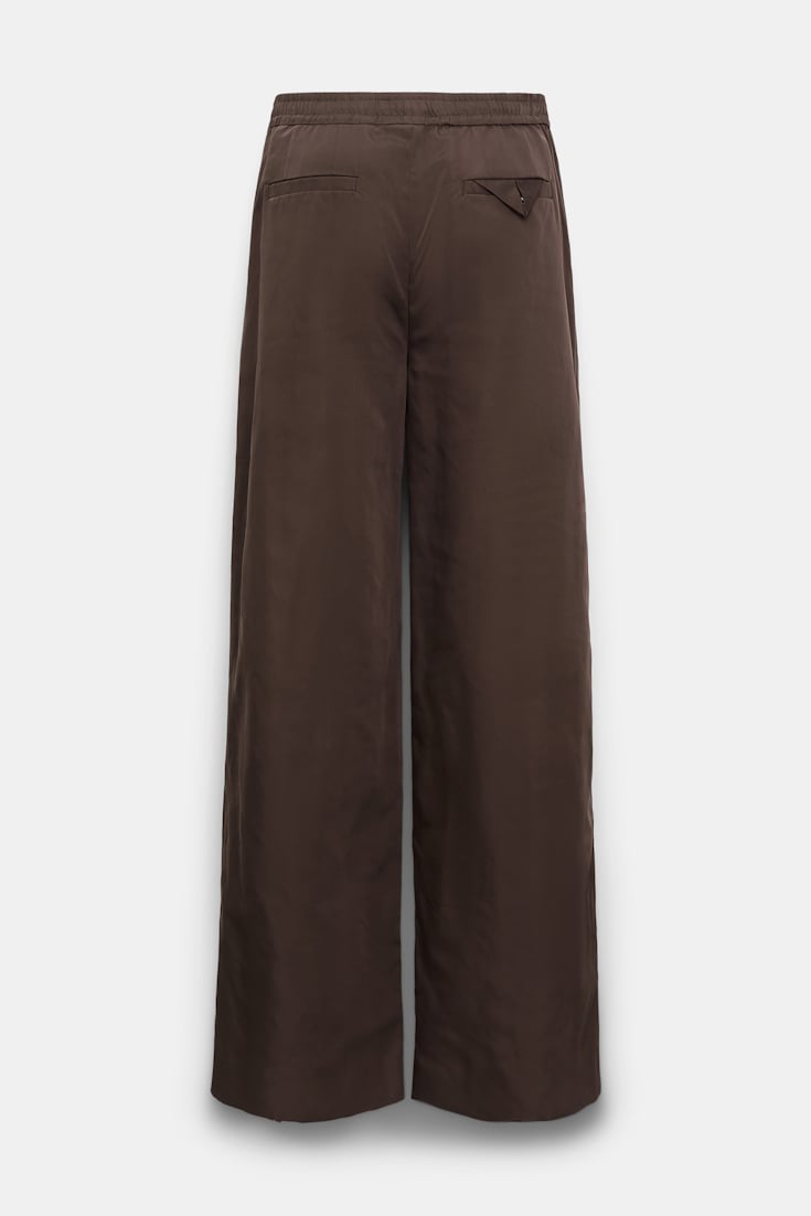 Dorothee Schumacher Hose aus Nylon dark chocolate