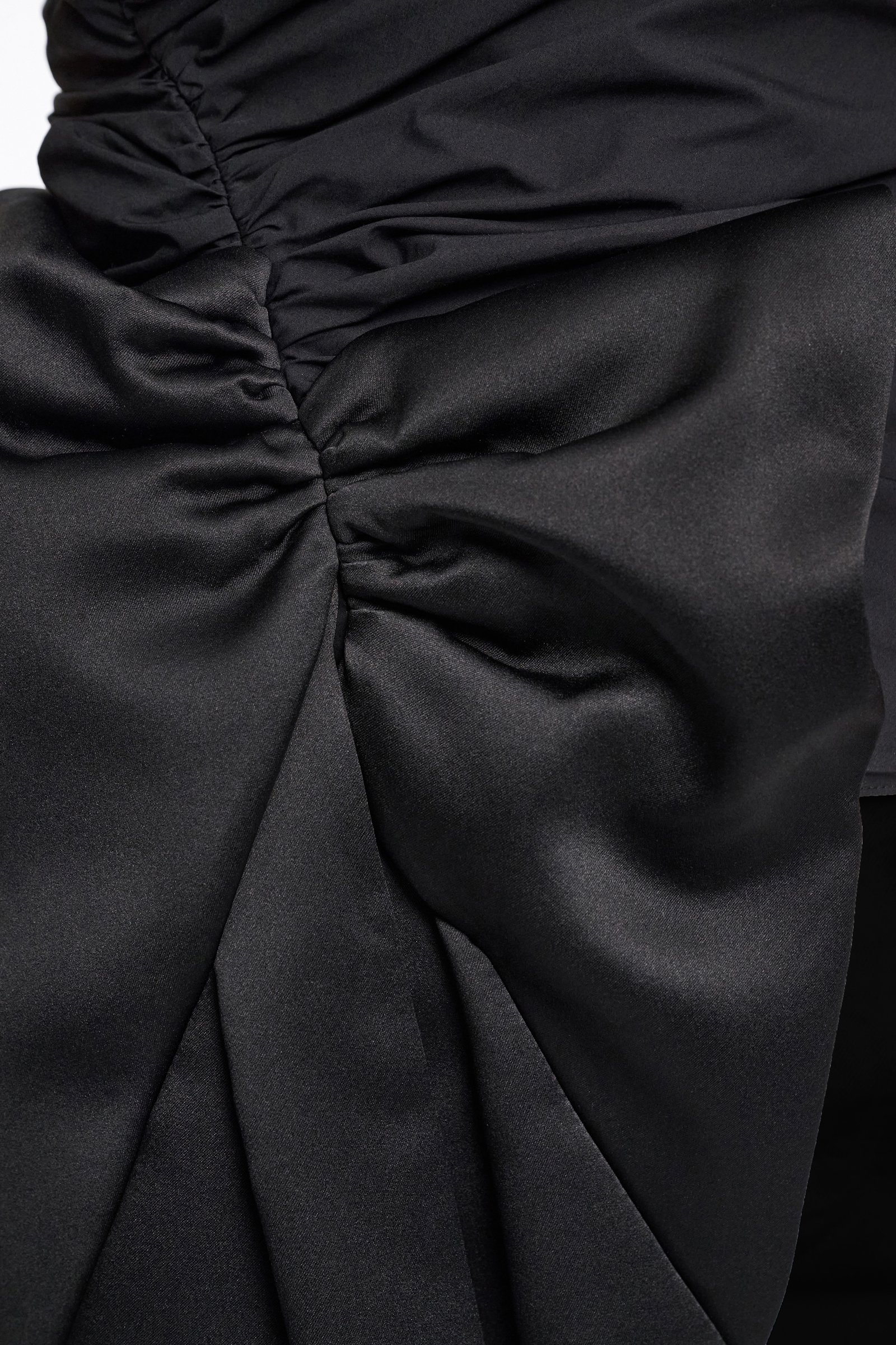 Dorothee Schumacher Top aus Baumwoll-Popeline mit Maxischleife pure black
