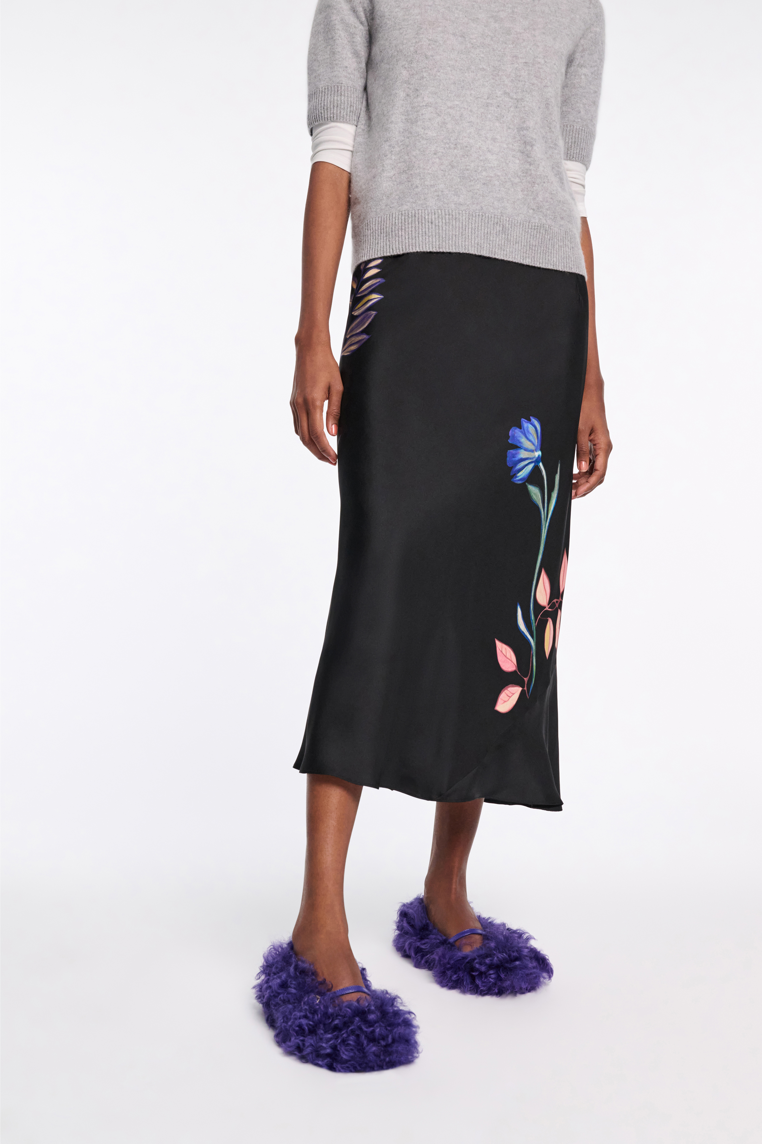 2way dot bloom skirt sheller♡ sheller 2-way dot bloom skirt