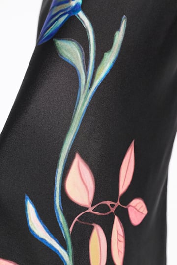 Dorothee Schumacher Bias Cut Rock mit Signature-Print autumn garden