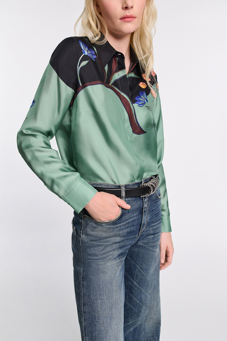 Dorothee Schumacher Hemdbluse mit Signature-Print 057