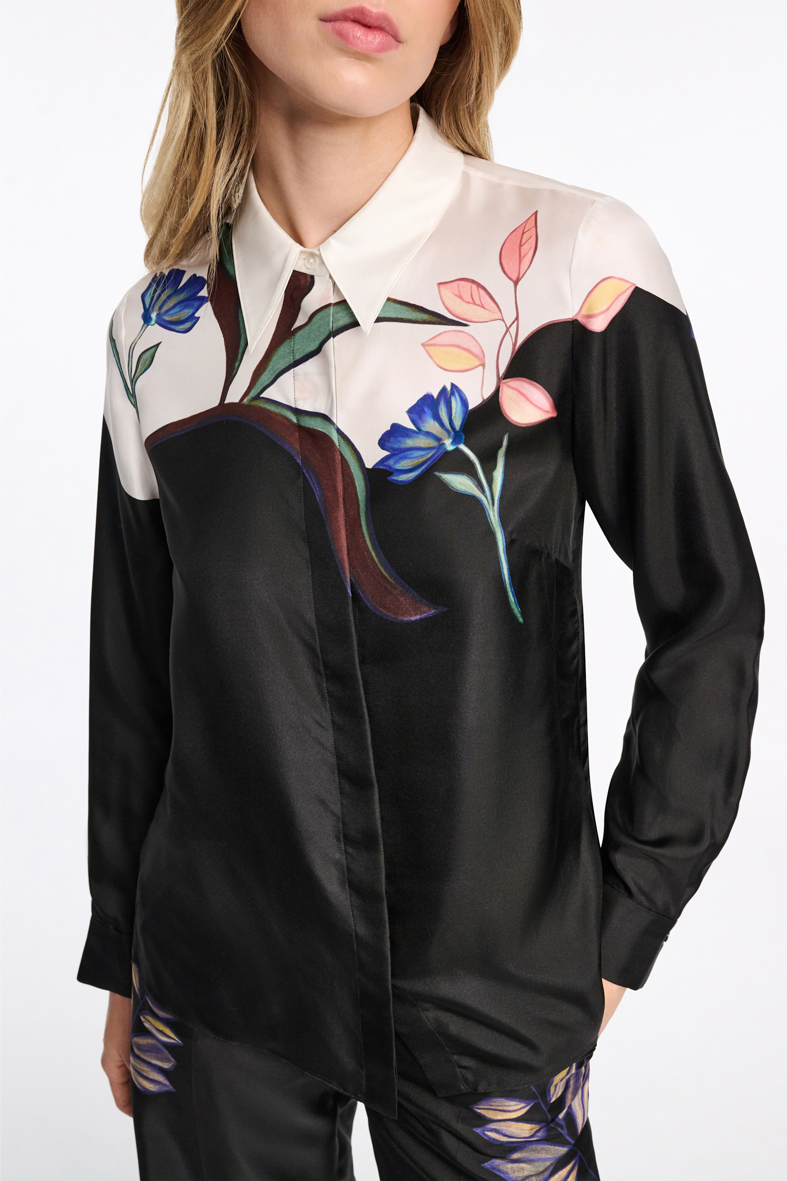 Dorothee Schumacher Hemdbluse mit Signature-Print autumn garden