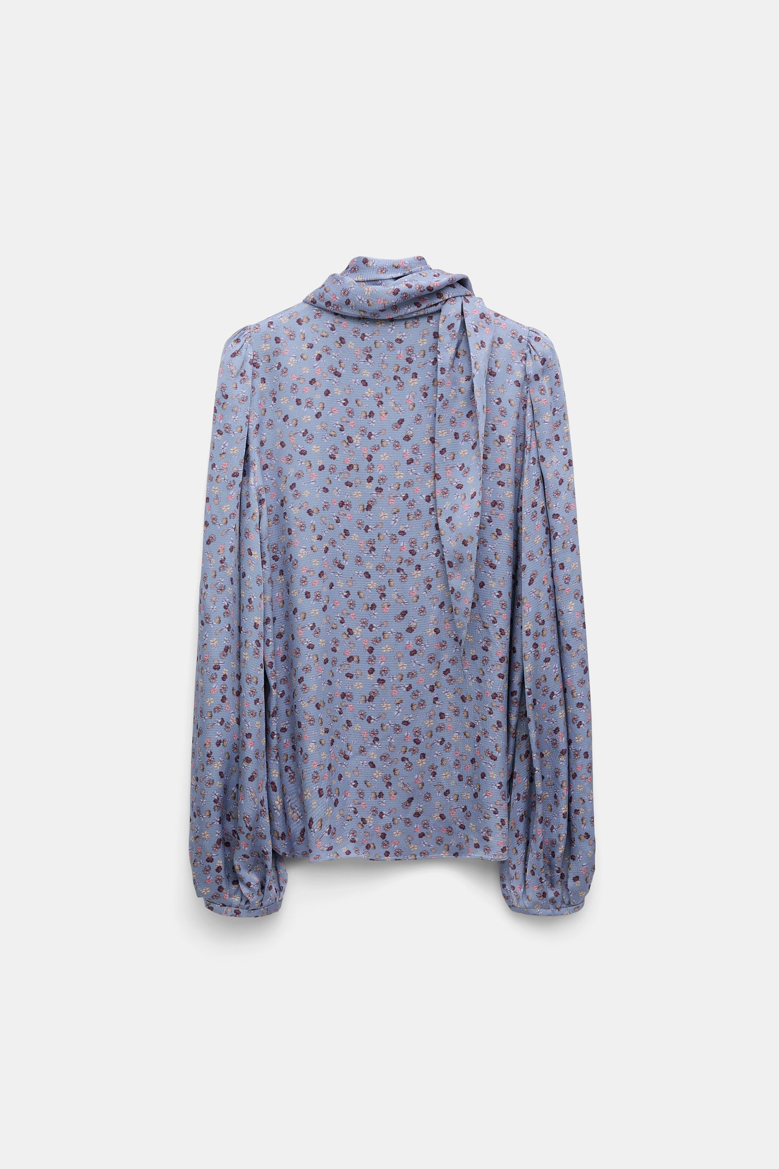 Dorothee Schumacher T-Blouse aus gehämmertem Satin Baby Blossom blue