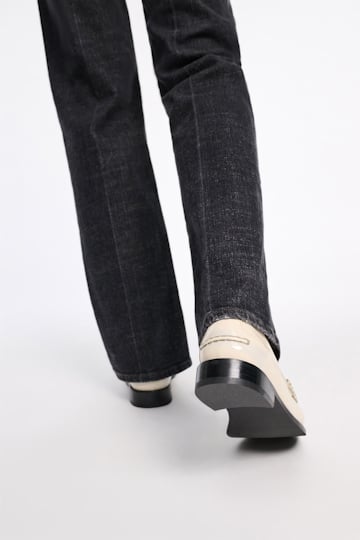 Dorothee Schumacher Loafers mit Signature D-Rings ivory