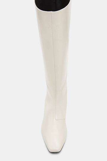 Dorothee Schumacher Reitstiefel aus Leder dark cream