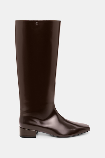 Dorothee Schumacher Riding boots chocolate tweed