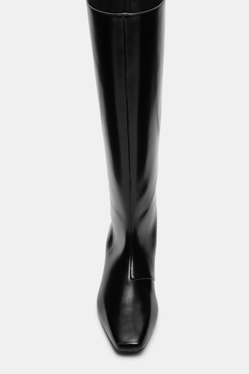 Dorothee Schumacher Reitstiefel aus Leder pure black