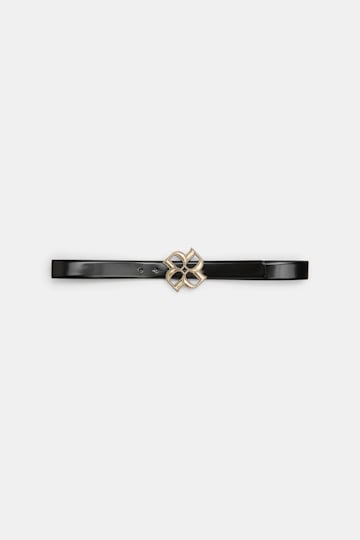 Dorothee Schumacher D-Rose buckle belt pure black