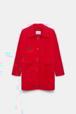 Dorothee Schumacher Fluffy wash knit coat lollipop