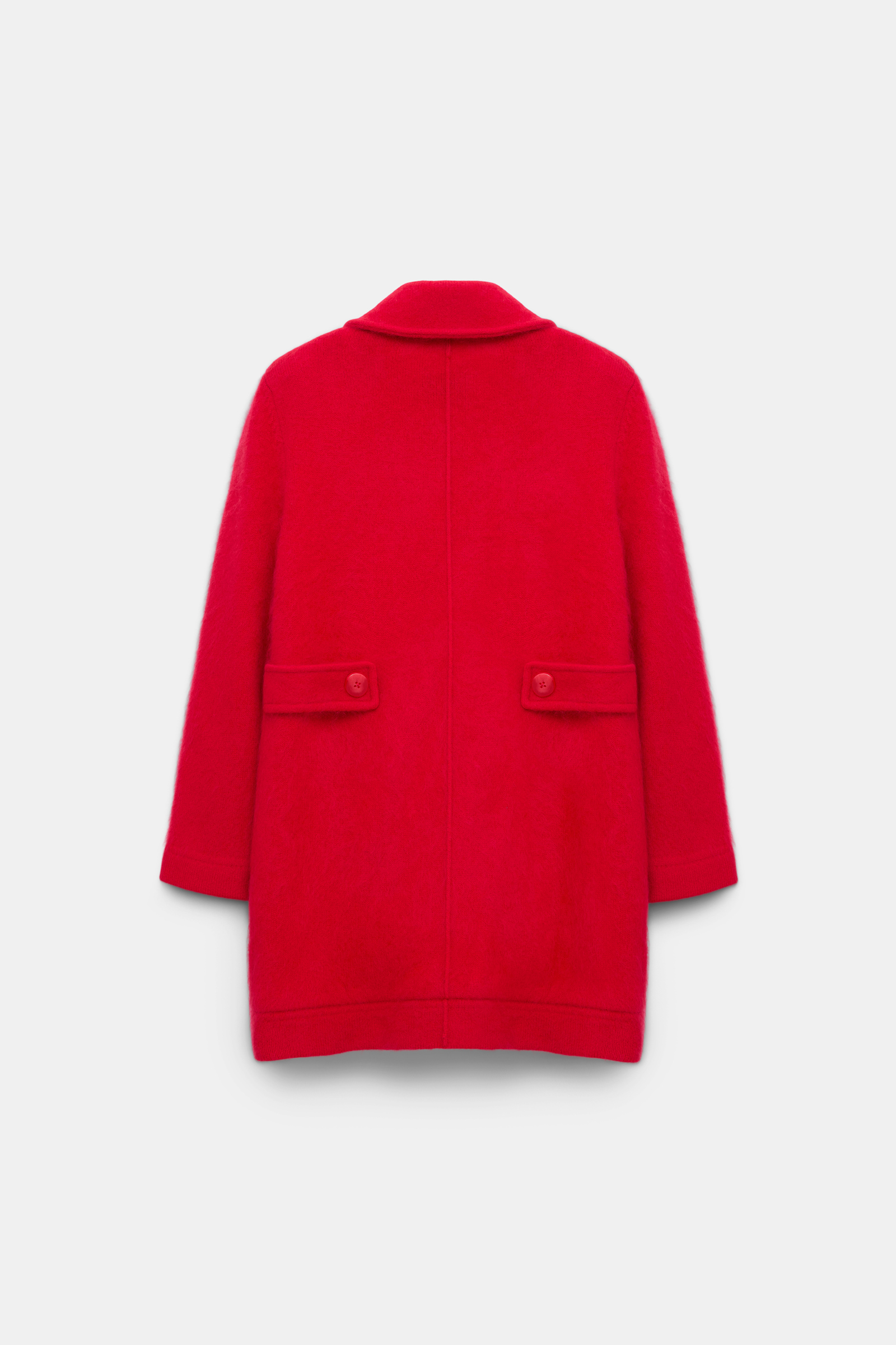 Dorothee Schumacher Fluffy wash knit coat lollipop