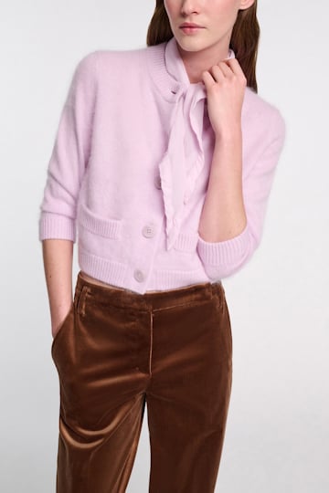 Dorothee Schumacher Fluffy wash cardigan orchidee