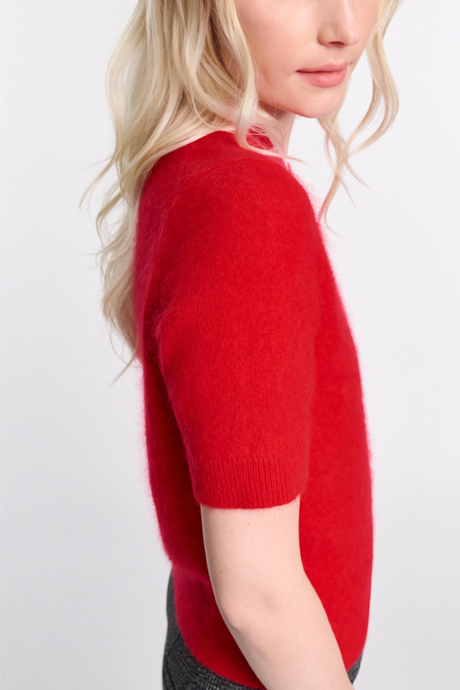 Dorothee Schumacher Fluffy Pullover mit halbem Arm lollipop