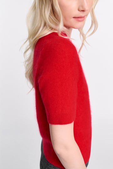 Dorothee Schumacher Fluffy Pullover mit halbem Arm lollipop