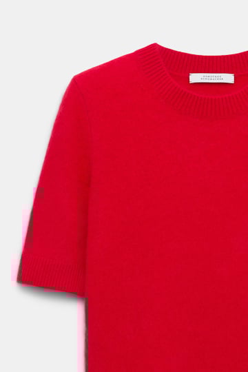 Dorothee Schumacher Fluffy Pullover mit halbem Arm lollipop