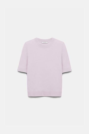 Dorothee Schumacher Fluffy Pullover mit halbem Arm orchidee