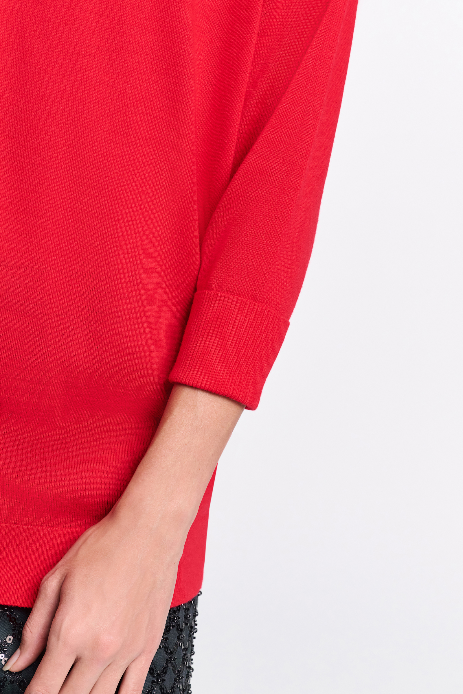 Dorothee Schumacher Langer Rollkragenpullover aus Merino lollipop