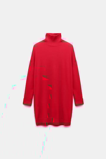 Dorothee Schumacher Langer Rollkragenpullover aus Merino lollipop