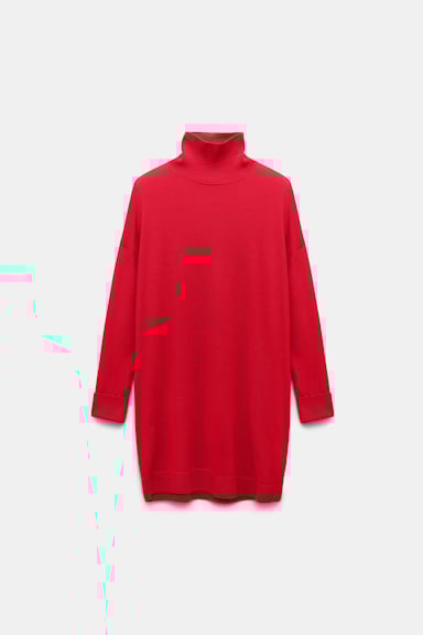 Dorothee Schumacher Long Merino turtleneck lollipop