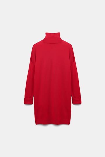 Dorothee Schumacher Long Merino turtleneck lollipop