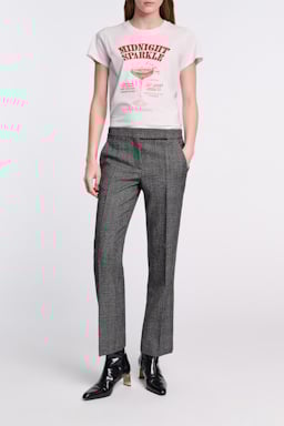 Dorothee Schumacher "Midnight sparkle" T-shirt print red