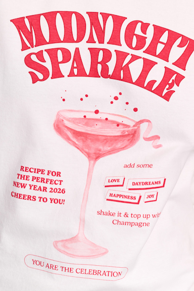 Dorothee Schumacher "Midnight sparkle" T-shirt print red