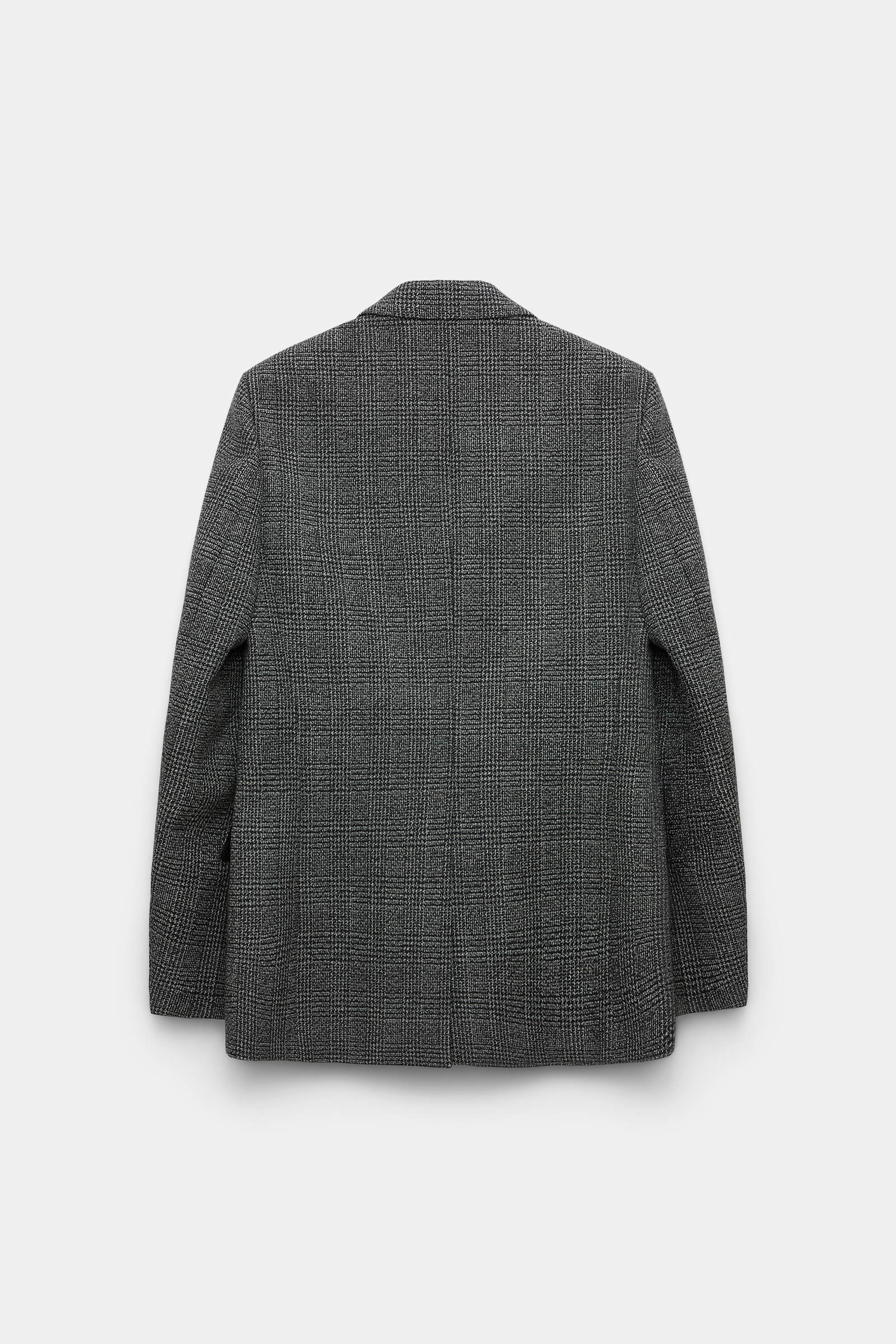 Dorothee Schumacher Glen plaid wool blazer salt & pepper glencheck