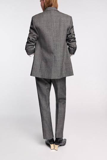 Dorothee Schumacher Glen plaid wool blazer salt & pepper glencheck