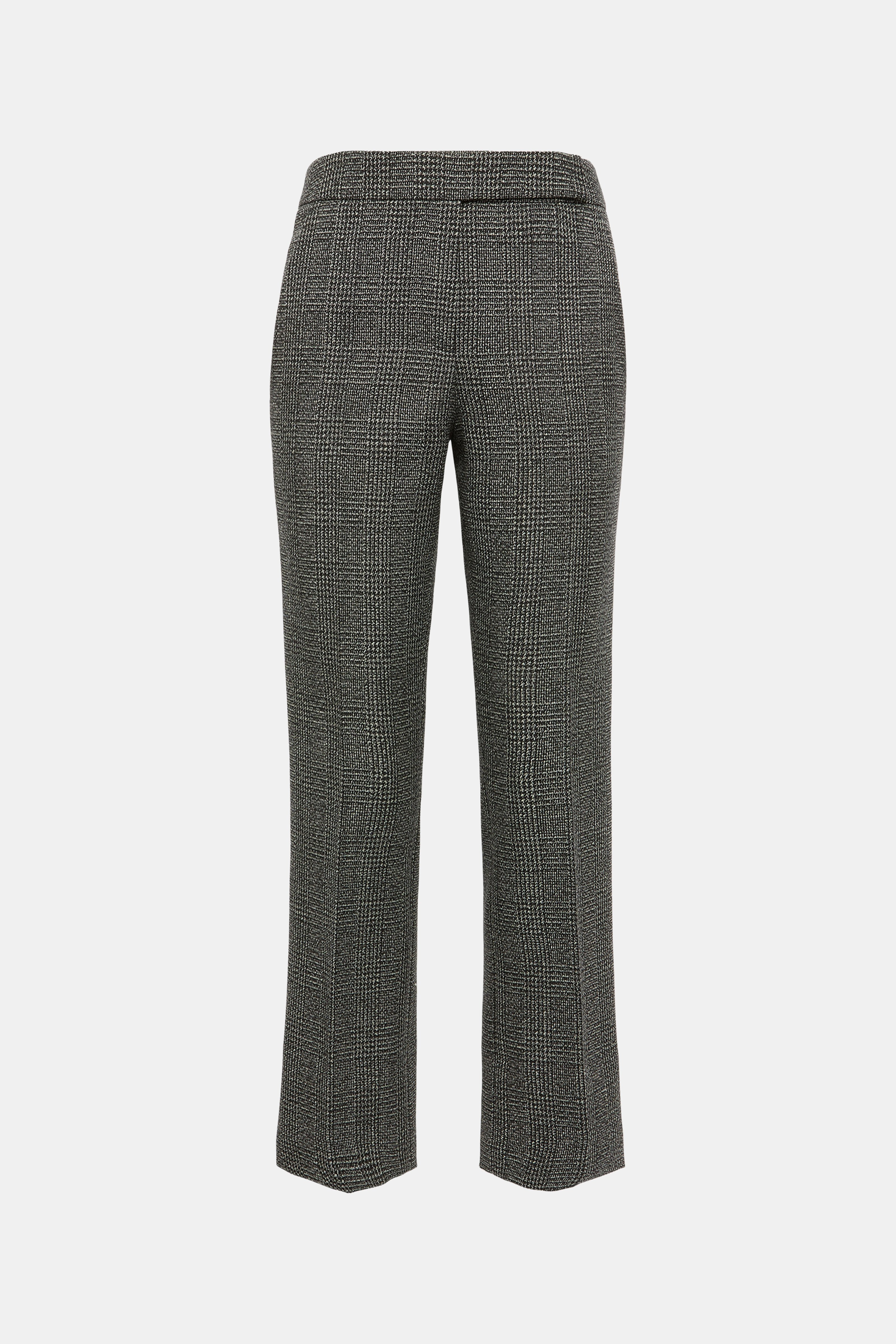 Dorothee Schumacher Glencheck Hose aus Wolle salt & pepper glencheck