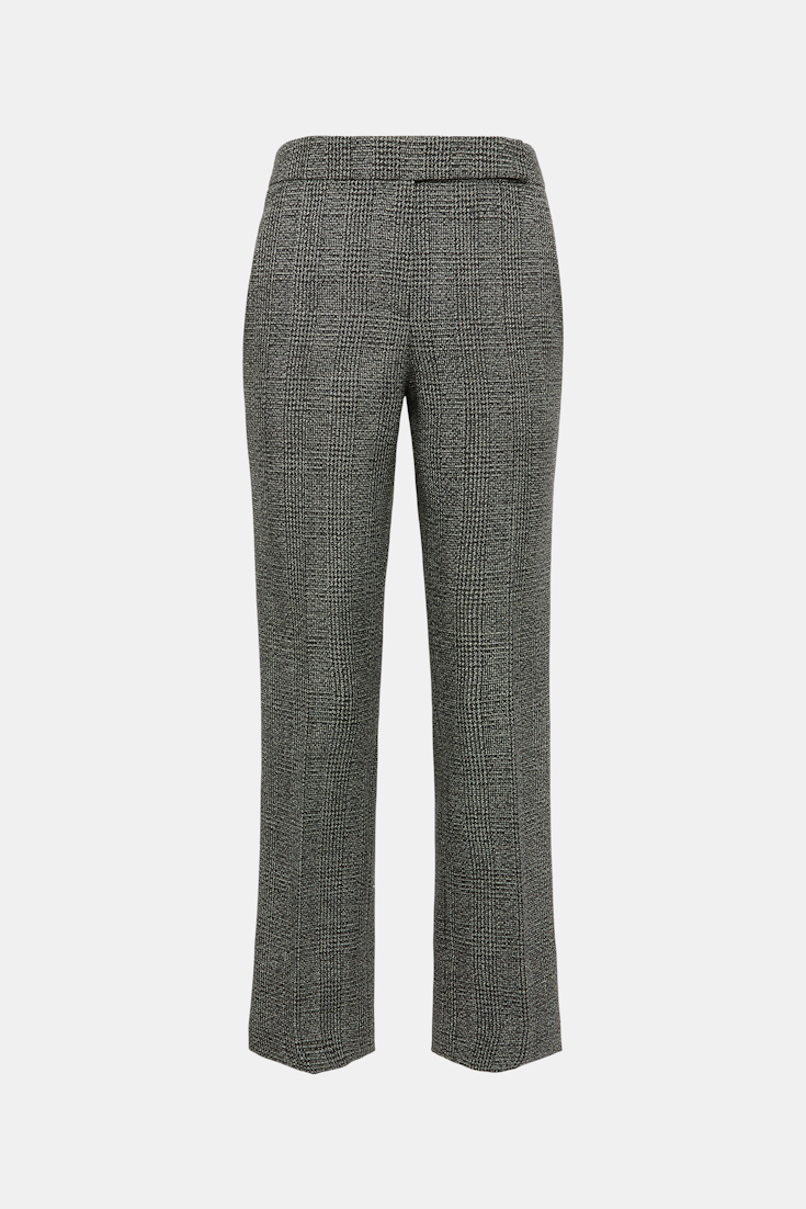 Dorothee Schumacher Glen plaid wool blazer salt & pepper glencheck