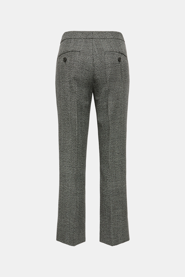 Dorothee Schumacher Glen plaid wool blazer salt & pepper glencheck