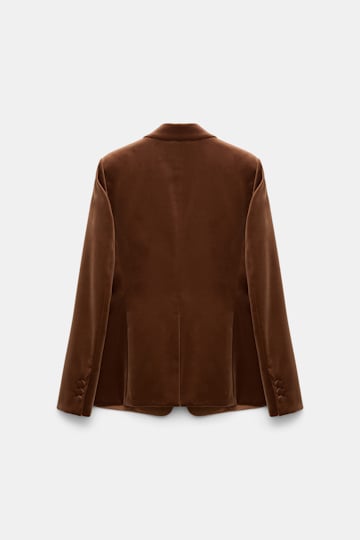 Dorothee Schumacher Velvet blazer terra