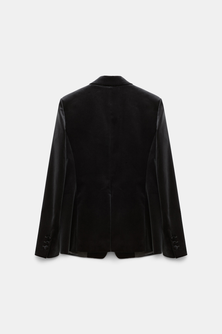 Dorothee Schumacher Samtblazer graphite