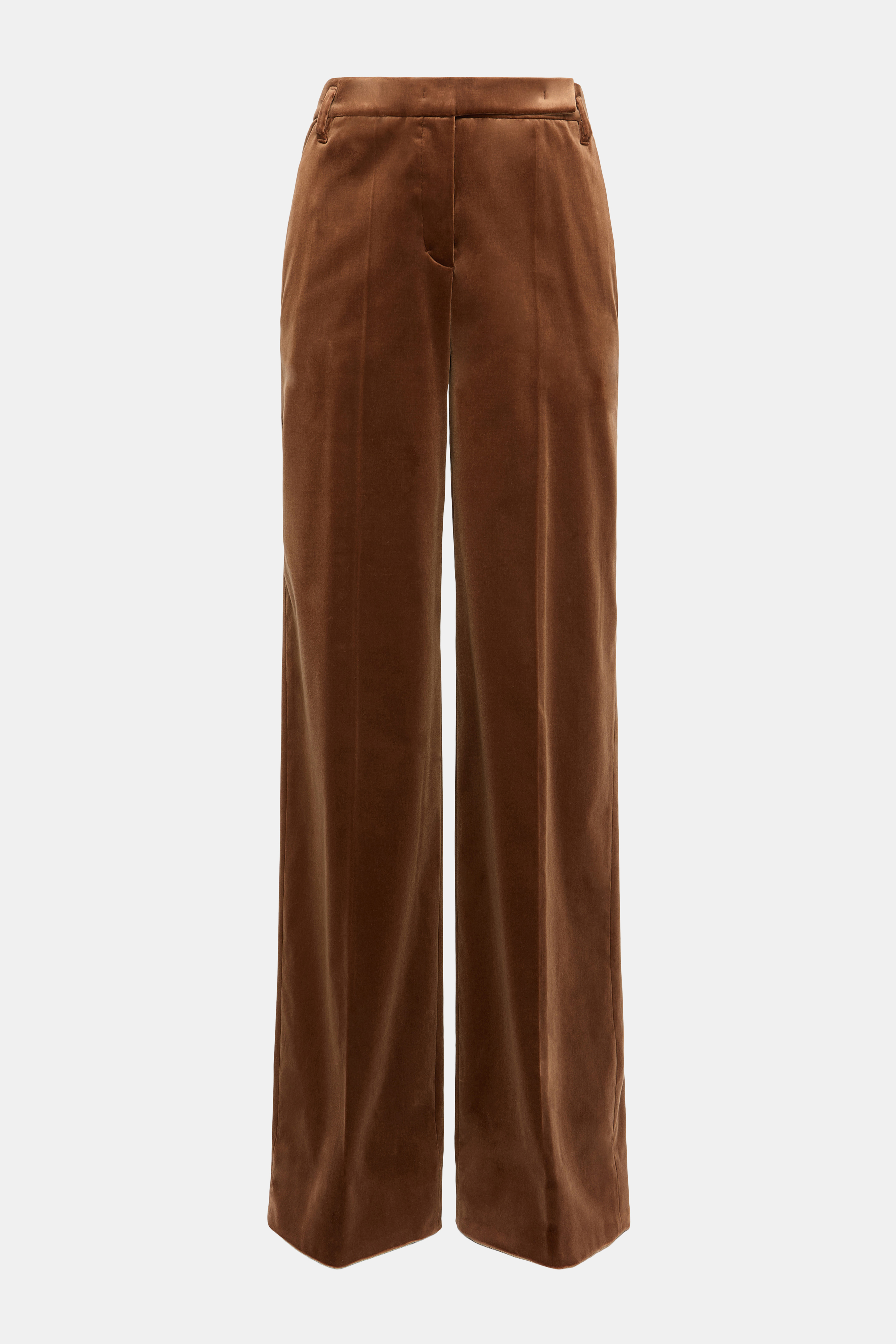 Dorothee Schumacher Samthose mit weitem Bein terra