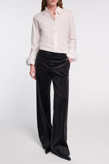 Dorothee Schumacher Velvet trousers graphite