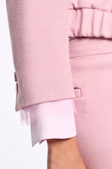Dorothee Schumacher Cropped blouson jacket lilac
