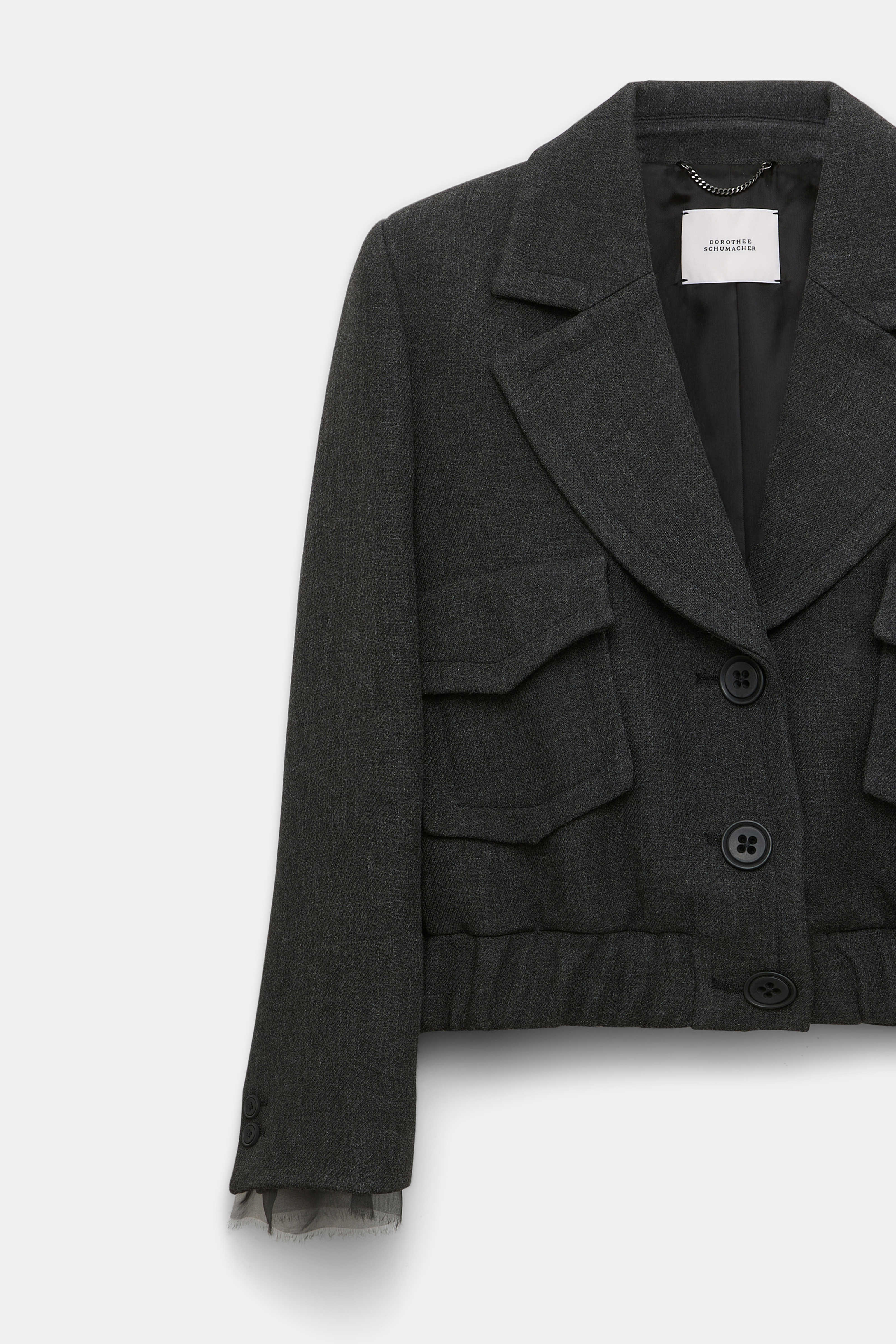 LAYERED COOLNESS jacket | Dorothee Schumacher
