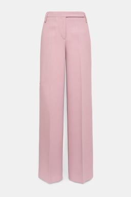 Dorothee Schumacher Hose mit weitem Bein lilac