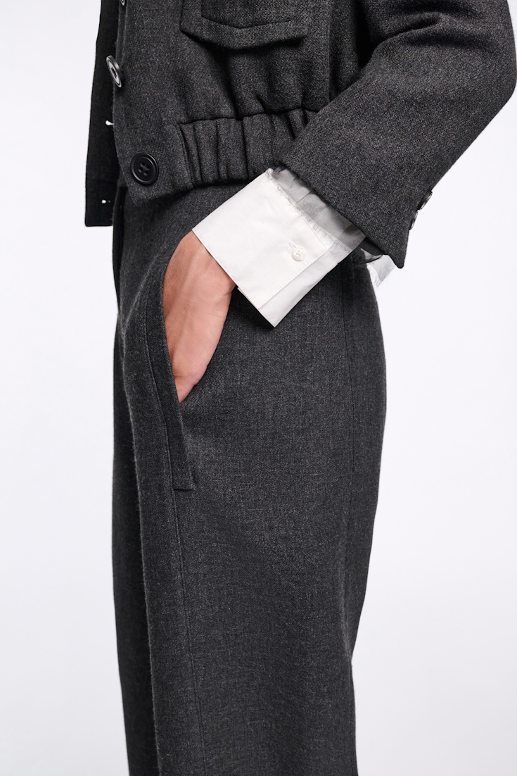 Dorothee Schumacher Peg Top Hose charcoal melange