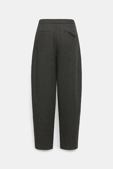 Dorothee Schumacher Peg top pants charcoal melange