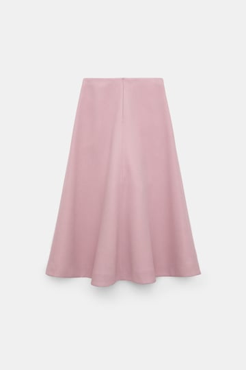 Dorothee Schumacher A-Linien Rock mit Organza-Detail lilac