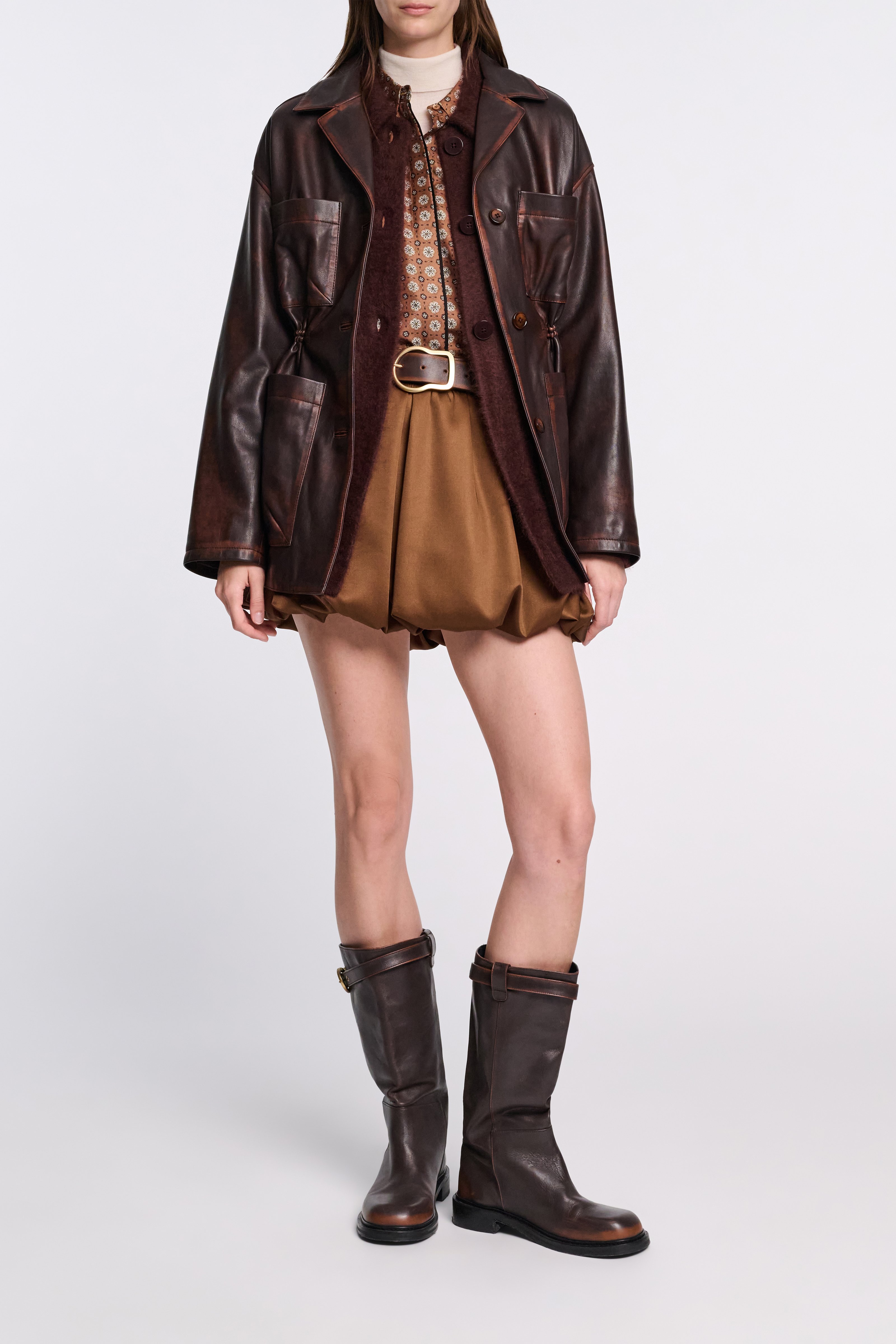 Dorothee Schumacher Vintage look leather