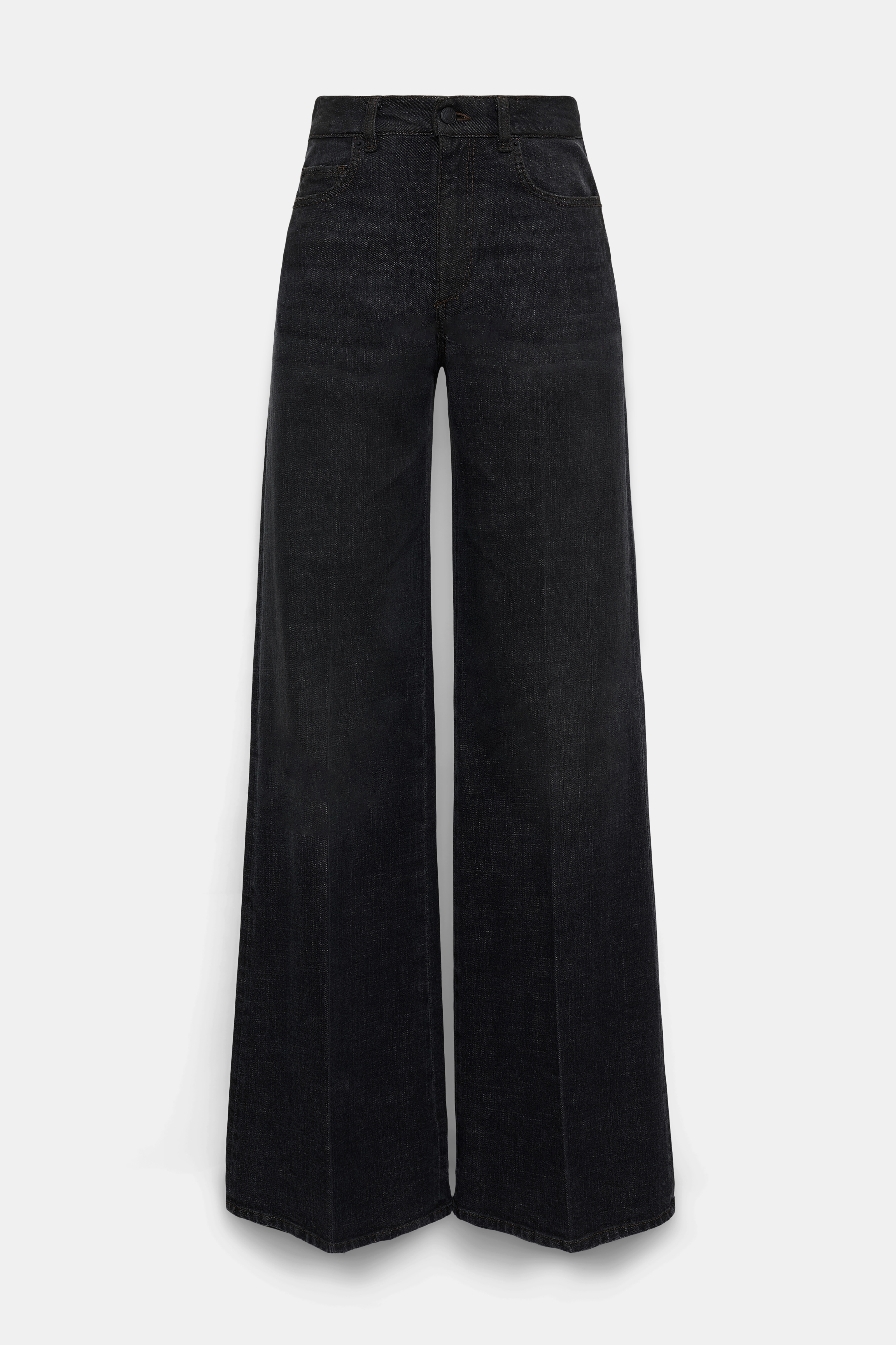 Dorothee Schumacher Long, wide Denim stone black denim